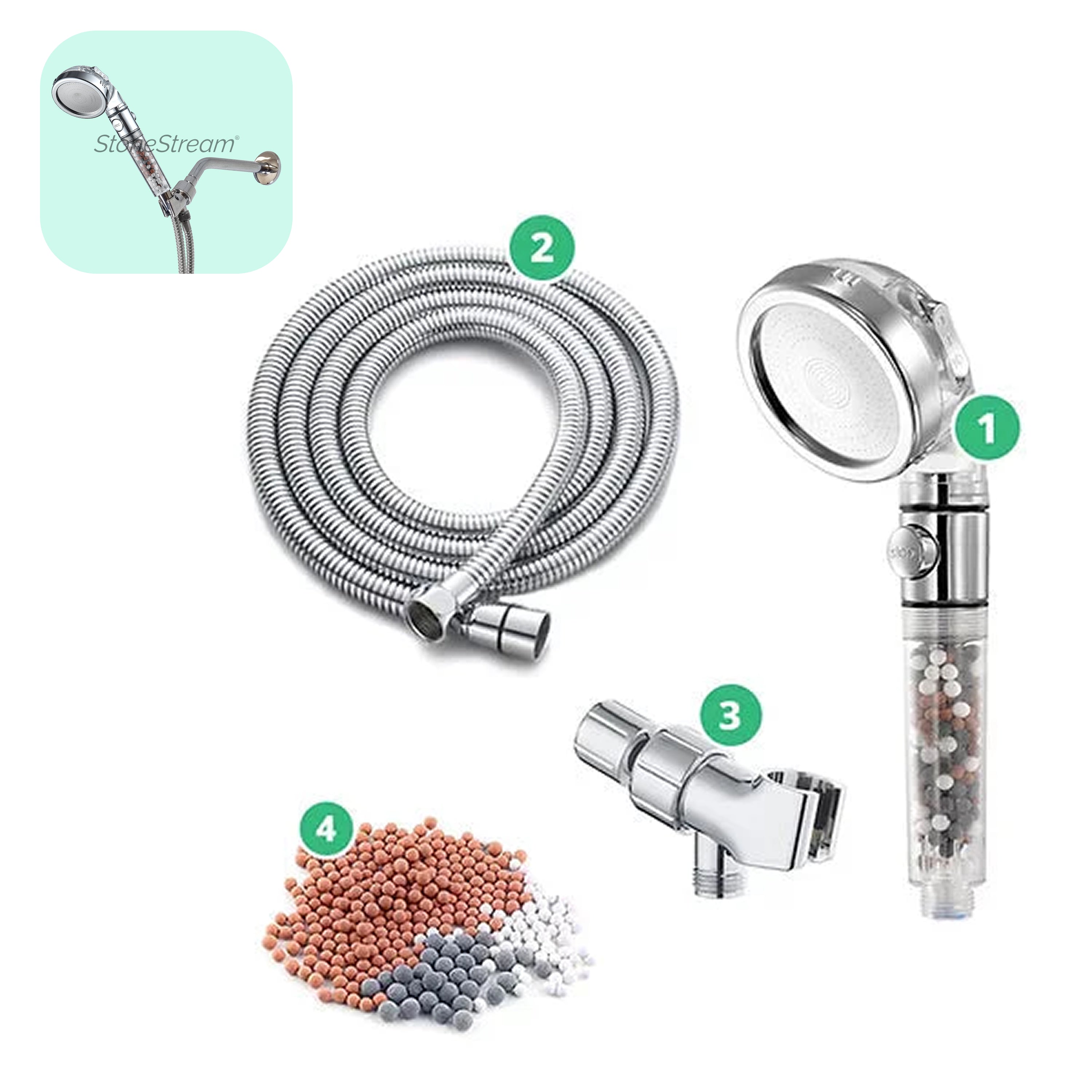 Sada nástěnného adaptéru 4 v 1