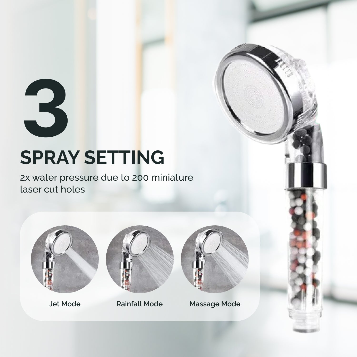 Filtrační sada na tvrdou vodu + Nástěnný adaptér