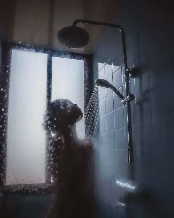 Health benefits of a good shower including better skin circulation and sleep