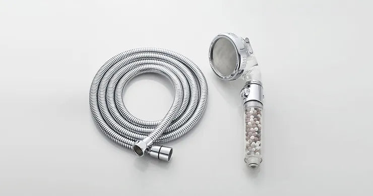 How to change a shower head and replace hose with tool-free installation