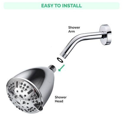 20stupňová filtrace filtrace Multi-Mode Ecolux Wall sprchová hlava