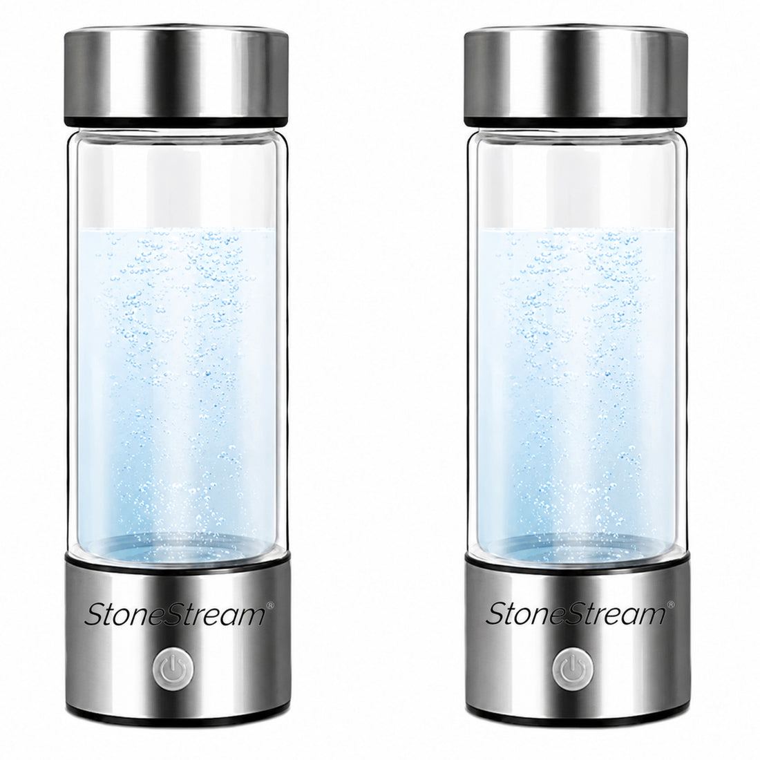 2 Pack of Hydrogen Water Bottles