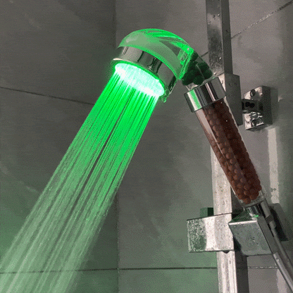 LED sprchová hlavice StoneStream™