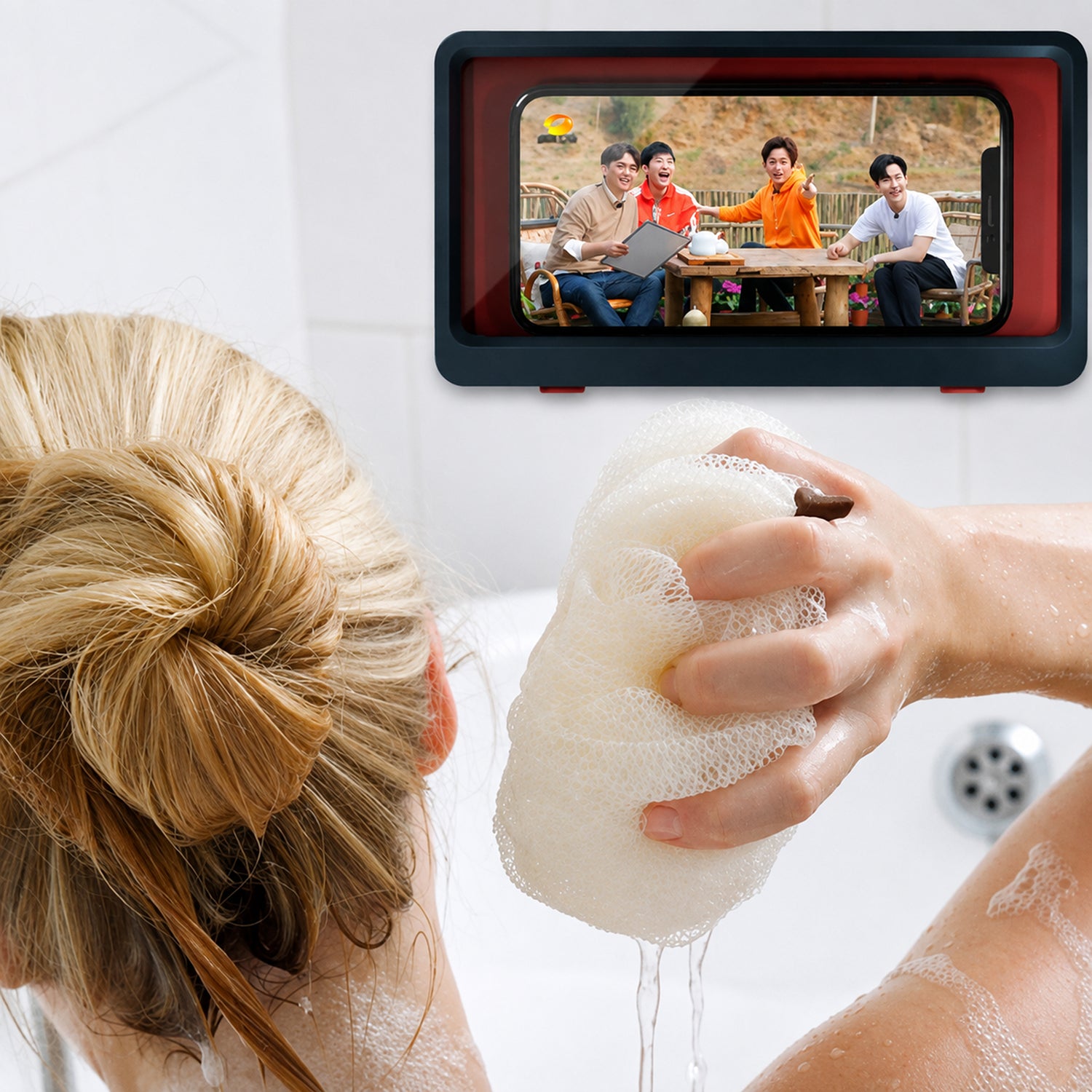 StoneStream - Waterproof Phone Holder For Wall